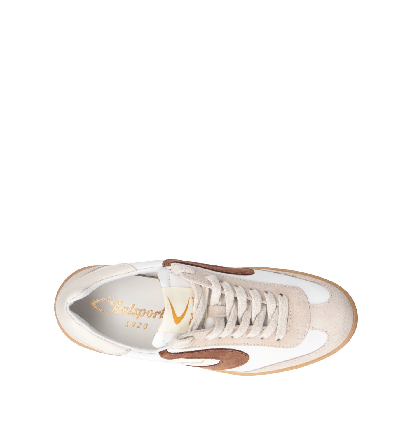 VALSPORT OLIMPIA Sneaker uomo bianca in pelle