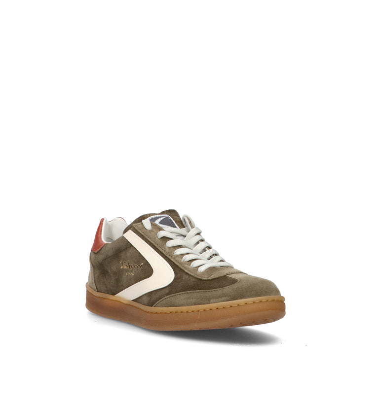 VALSPORT OLIMPIA Sneaker uomo verde in suede