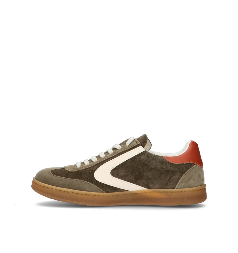VALSPORT OLIMPIA Sneaker uomo verde in suede