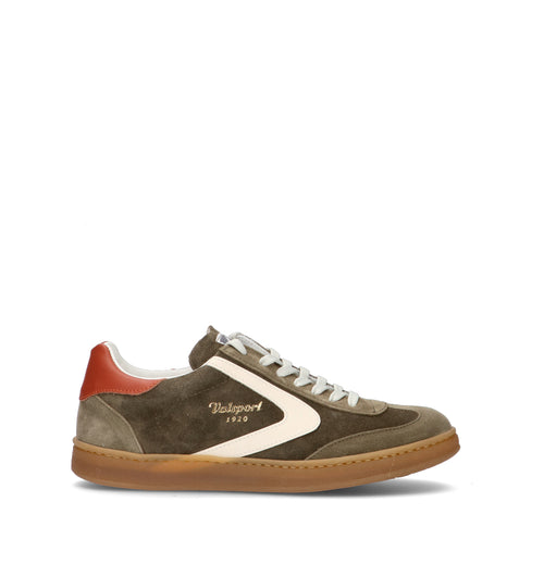 VALSPORT OLIMPIA Sneaker uomo verde in suede