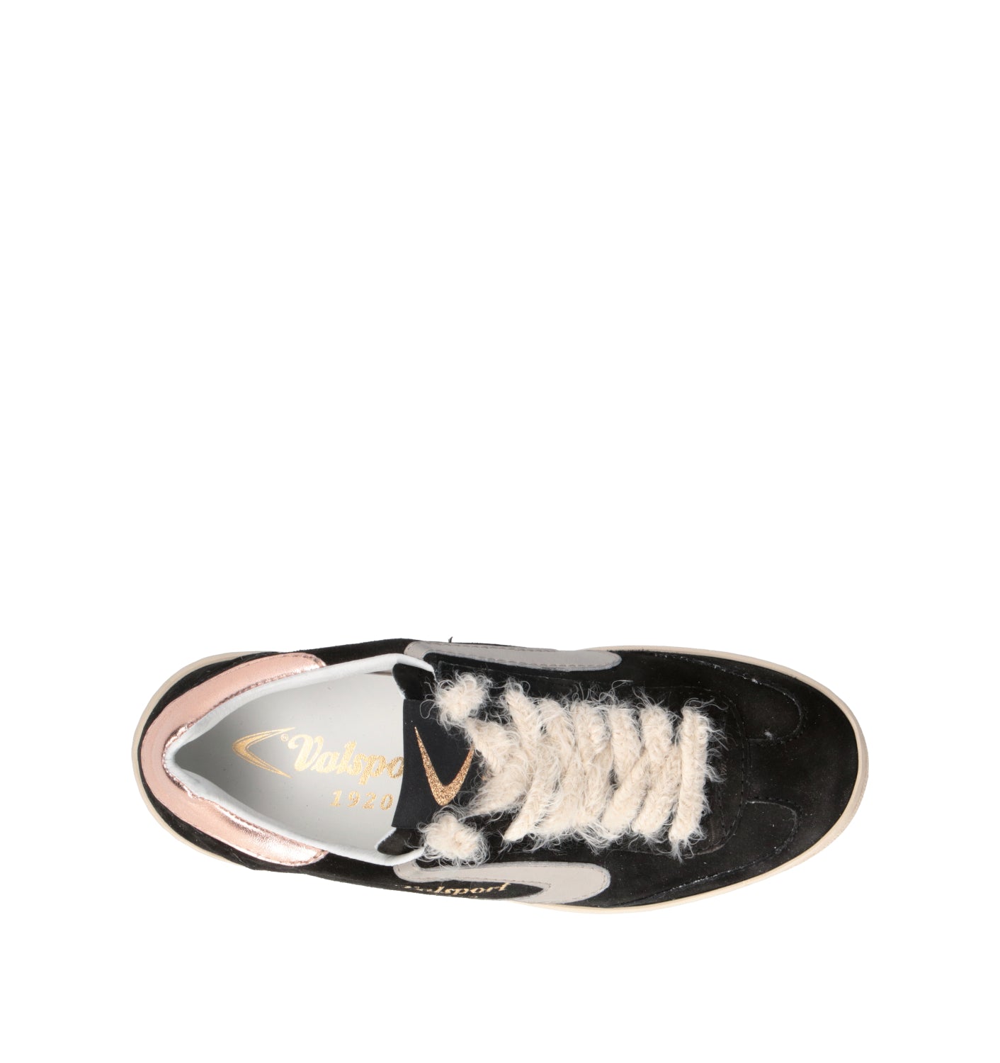 VALSPORT OLIMPIA Sneaker donna nera in nabuk