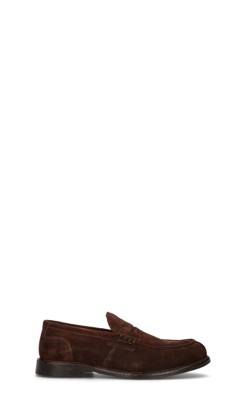 FRICKY Mocassino uomo marrone in suede