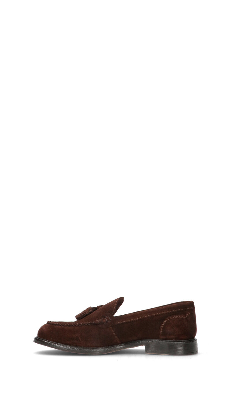 FRICKY Mocassino uomo marrone in suede