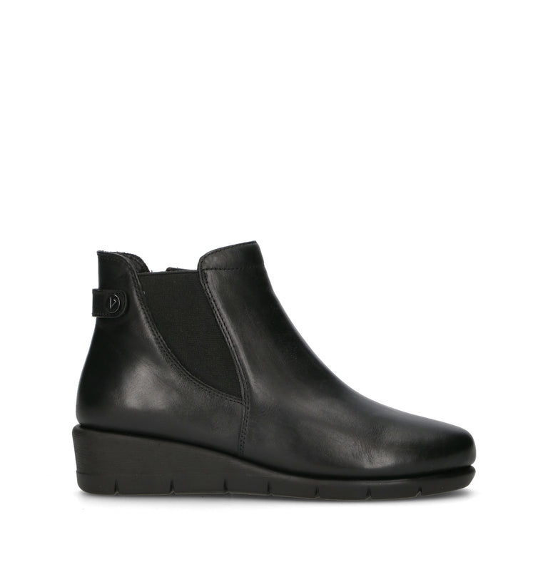 VALLEVERDE Scarpa comfort donna nero in pelle