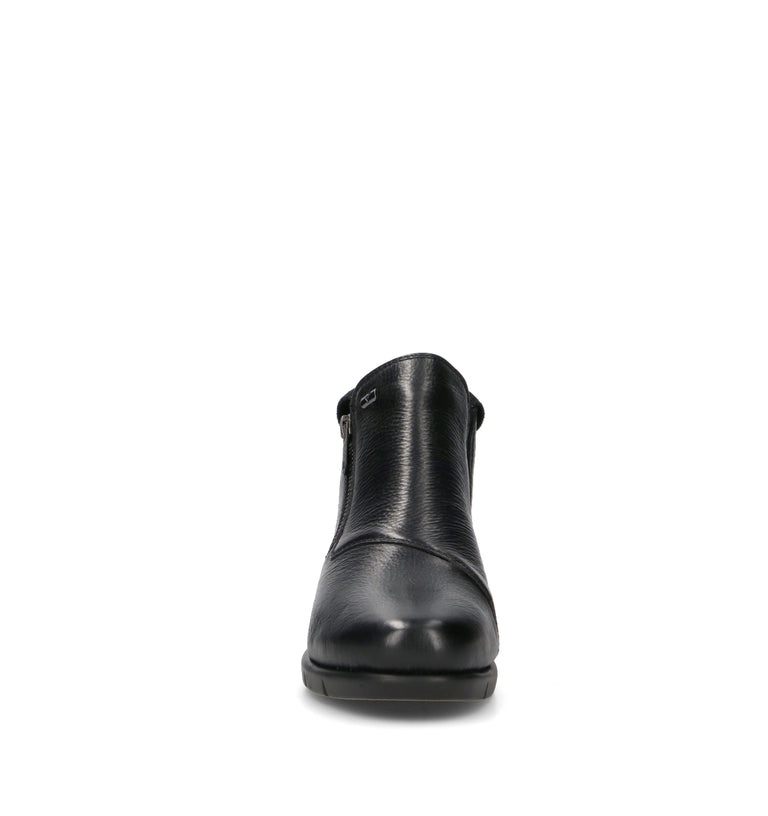 VALLEVERDE Scarpa comfort donna nera in pelle