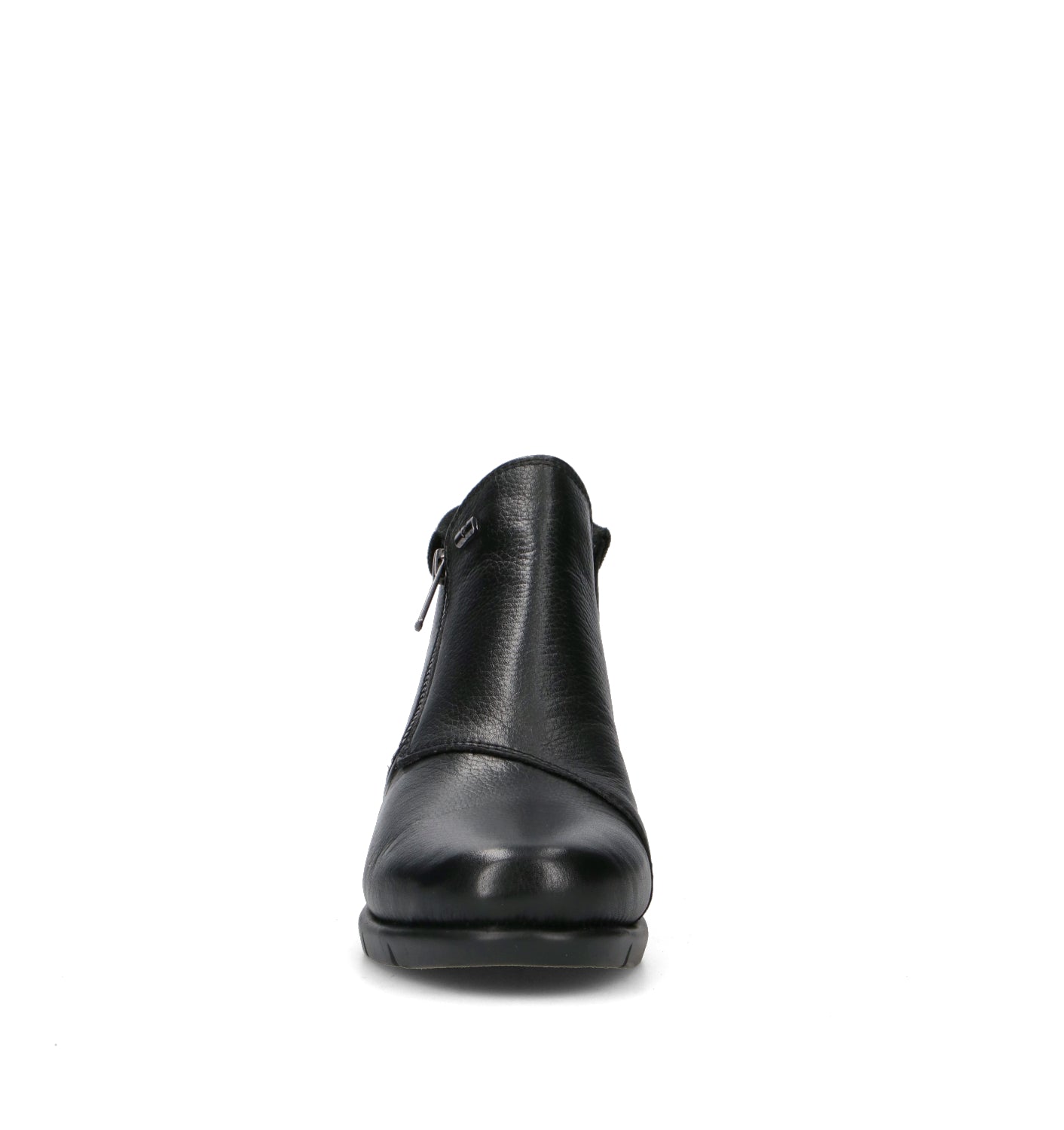 VALLEVERDE Scarpa comfort donna nera in pelle