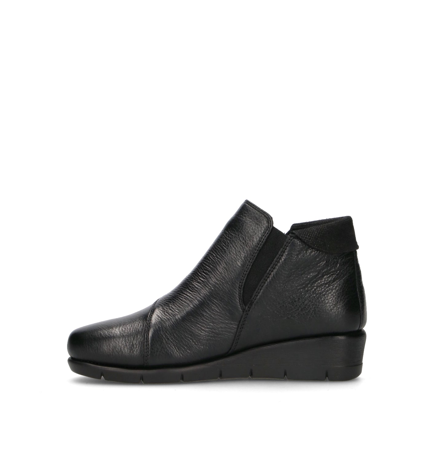 VALLEVERDE Scarpa comfort donna nera in pelle