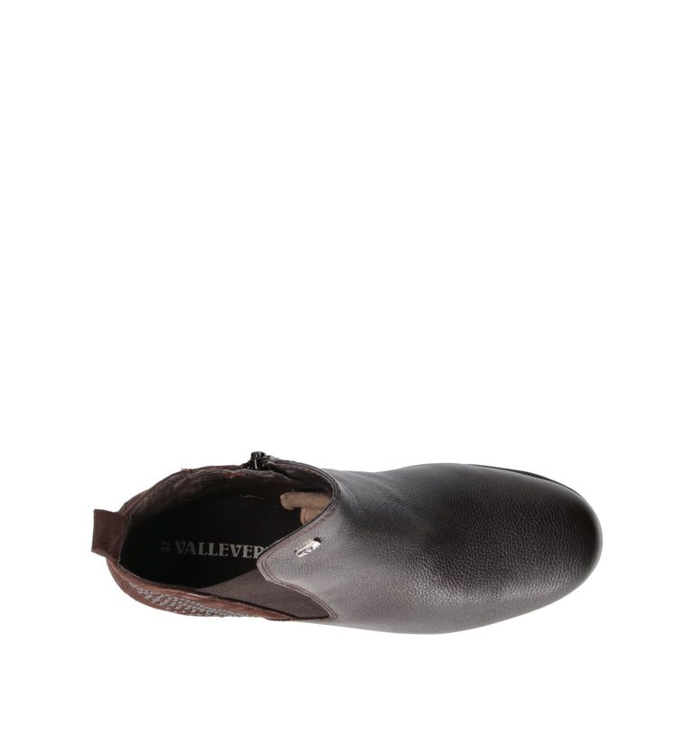 VALLEVERDE Tronchetto donna marrone in suede