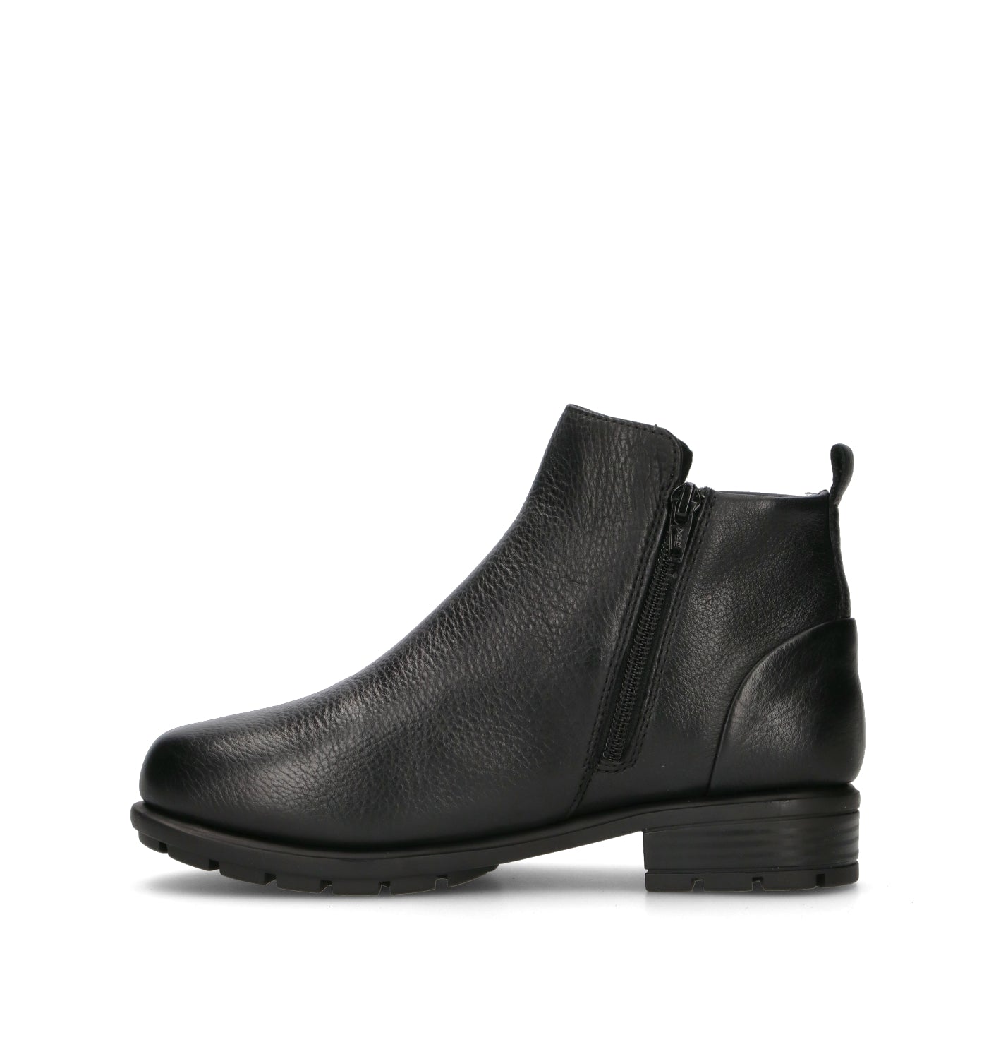 VALLEVERDE Tronchetto donna nero in pelle
