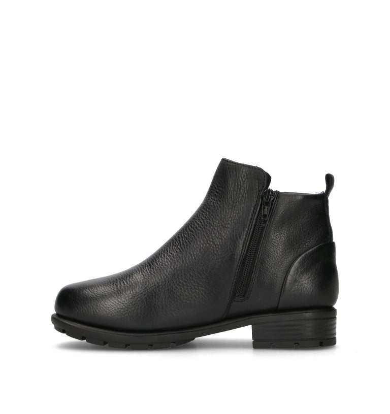 VALLEVERDE Tronchetto donna nero in pelle