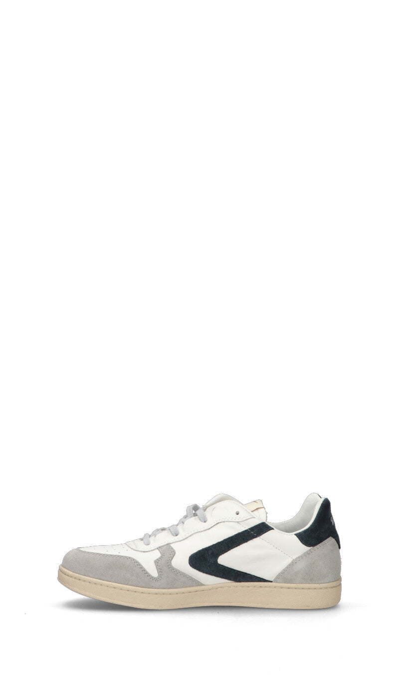 VALSPORT Sneaker uomo bianca/grigia/blu in suede