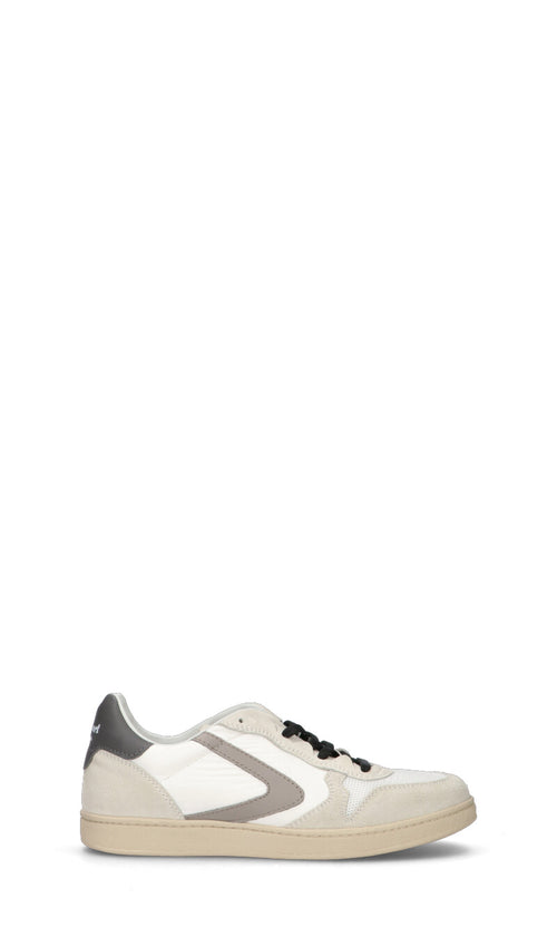 VALSPORT Sneaker uomo bianca/panna/grigia in suede