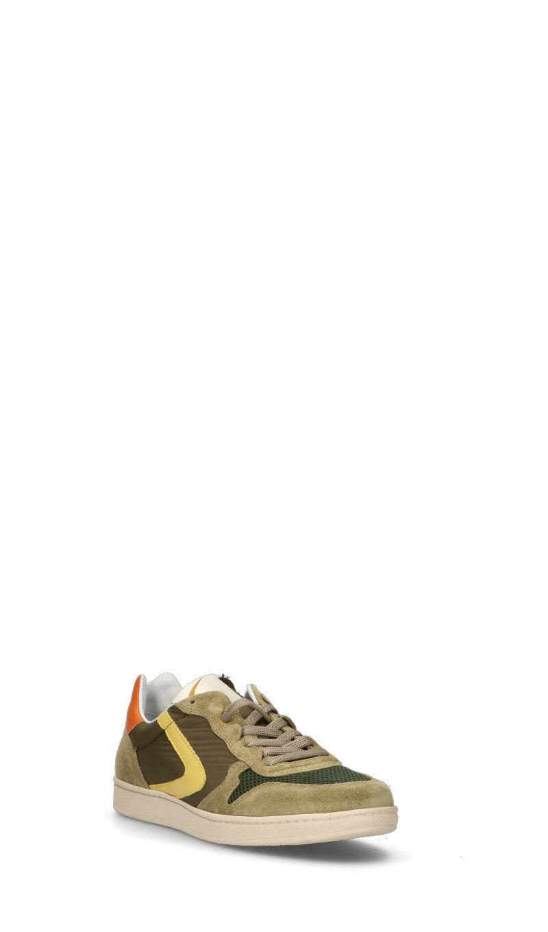 VALSPORT Sneaker uomo ocra/verde/gialla/arancio in suede
