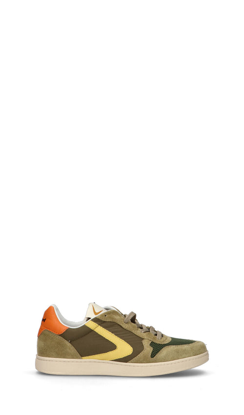 VALSPORT Sneaker uomo ocra/verde/gialla/arancio in suede