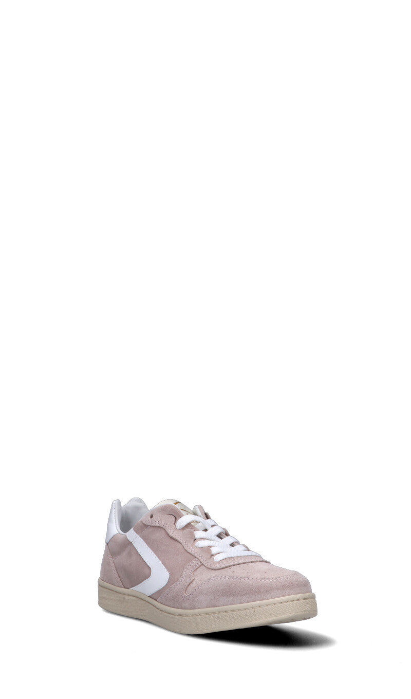 VALSPORT Sneaker donna rosa/bianca in suede