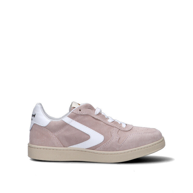 VALSPORT Sneaker donna rosa/bianca in suede