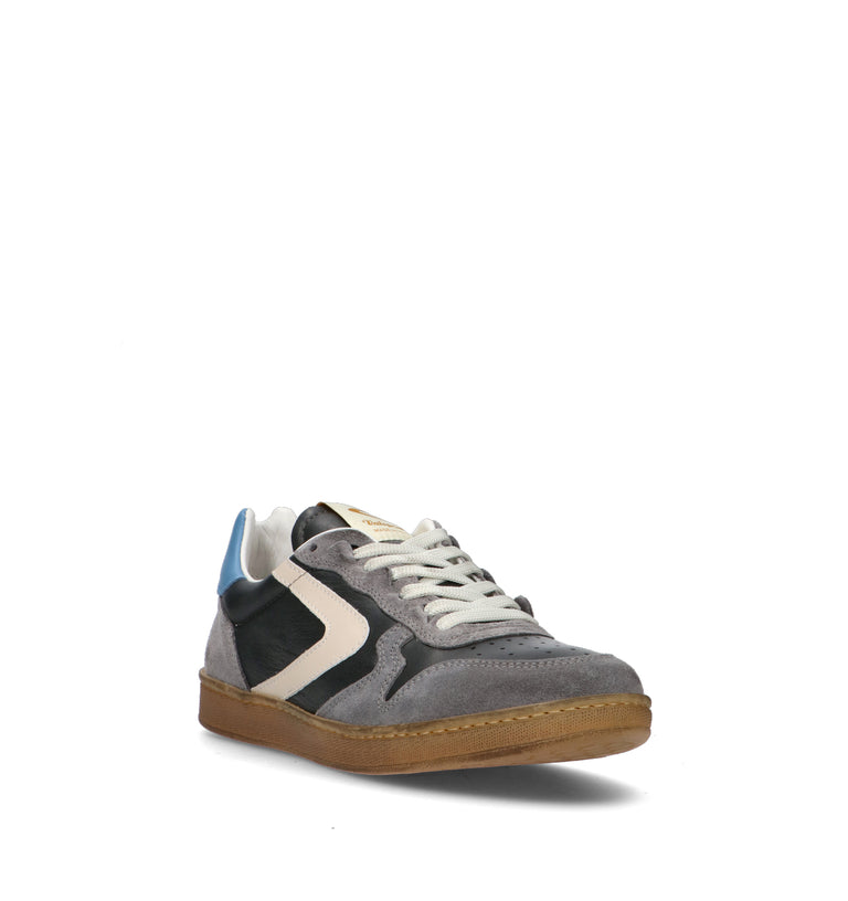 VALSPORT SUPER Sneaker uomo grigia in pelle