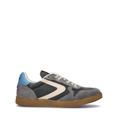 VALSPORT SUPER Sneaker uomo grigia in pelle