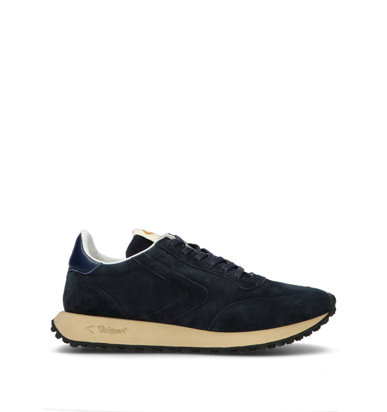 VALSPORT Sneaker uomo blu in suede