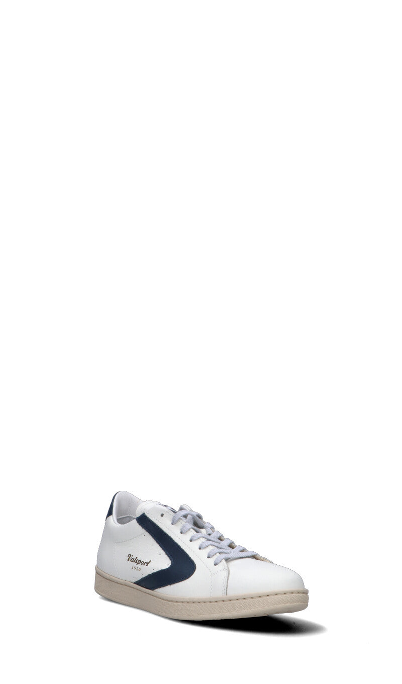 VALSPORT Sneaker uomo bianca/blu in pelle