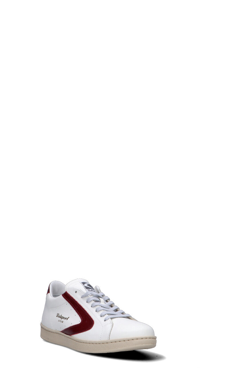 VALSPORT Sneaker uomo bianca/grigia/verde in pelle
