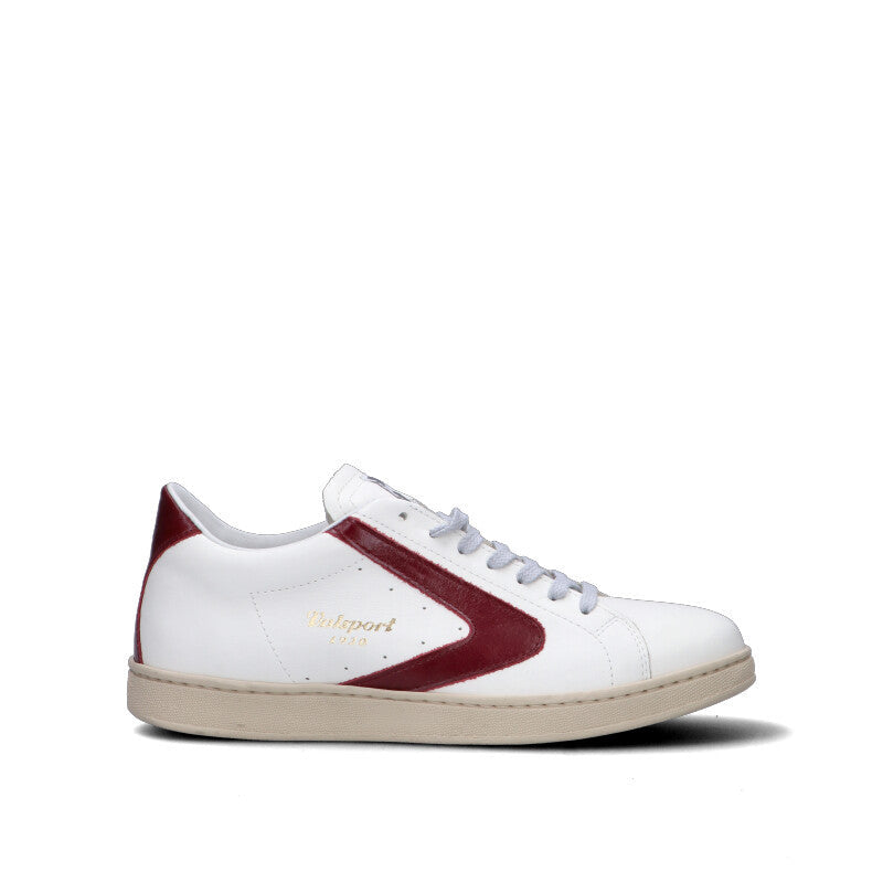 VALSPORT Sneaker uomo bianca/grigia/verde in pelle