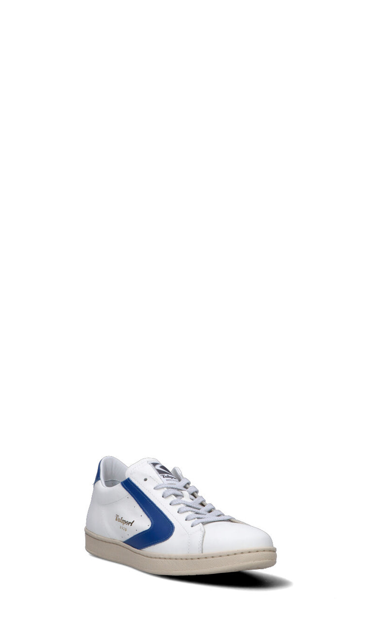 VALSPORT Sneaker uomo bianca/blu in pelle