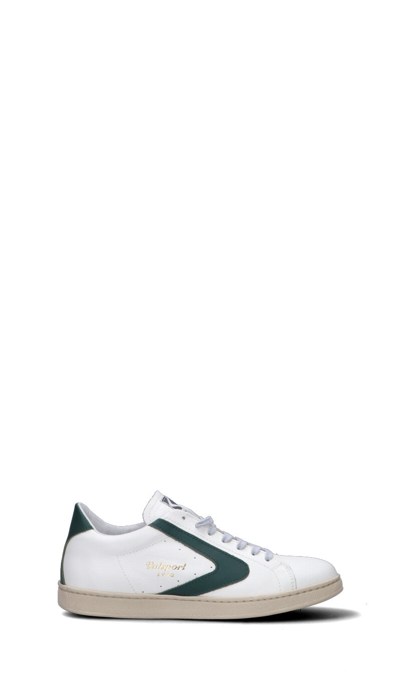 VALSPORT Sneaker uomo bianca/verde in pelle