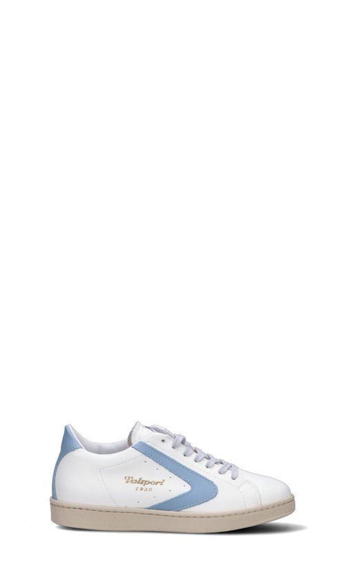 VALSPORT TOURNAMENT Sneaker donna bianca/azzurra in pelle