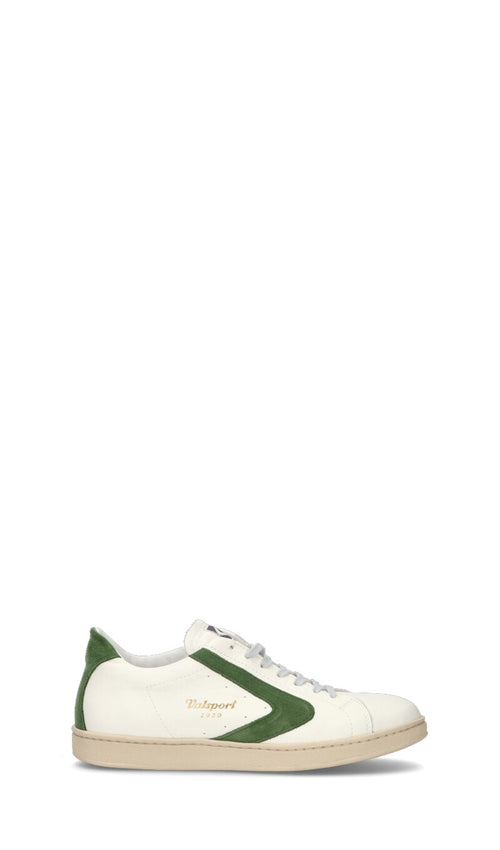 VALSPORT TOURNAMENT Sneaker uomo bianca/verde in suede