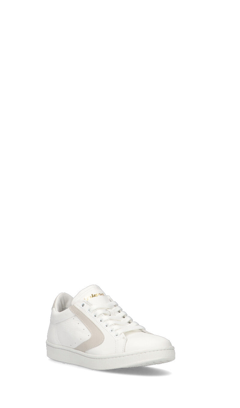 VALSPORT TOURNAMENT Sneaker donna bianca/beige in pelle