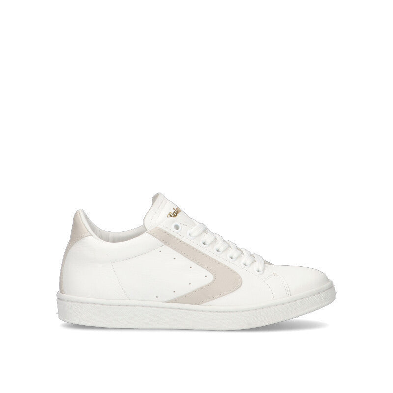 VALSPORT TOURNAMENT Sneaker donna bianca/beige in pelle