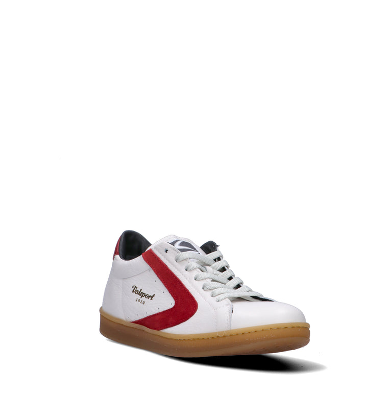 VALSPORT TOURNAMENT Sneaker uomo bianca in pelle