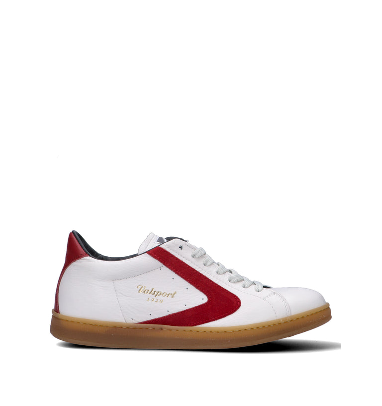VALSPORT TOURNAMENT Sneaker uomo bianca in pelle