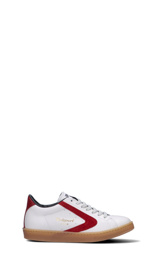 VALSPORT - TOURNAMENT LEATHER HONEY SOLE Sneaker donna bianca/rossa in pelle
