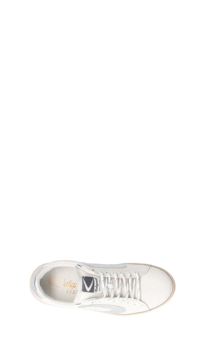 VALSPORT TOURNAMENT Sneaker donna bianca/argento in pelle