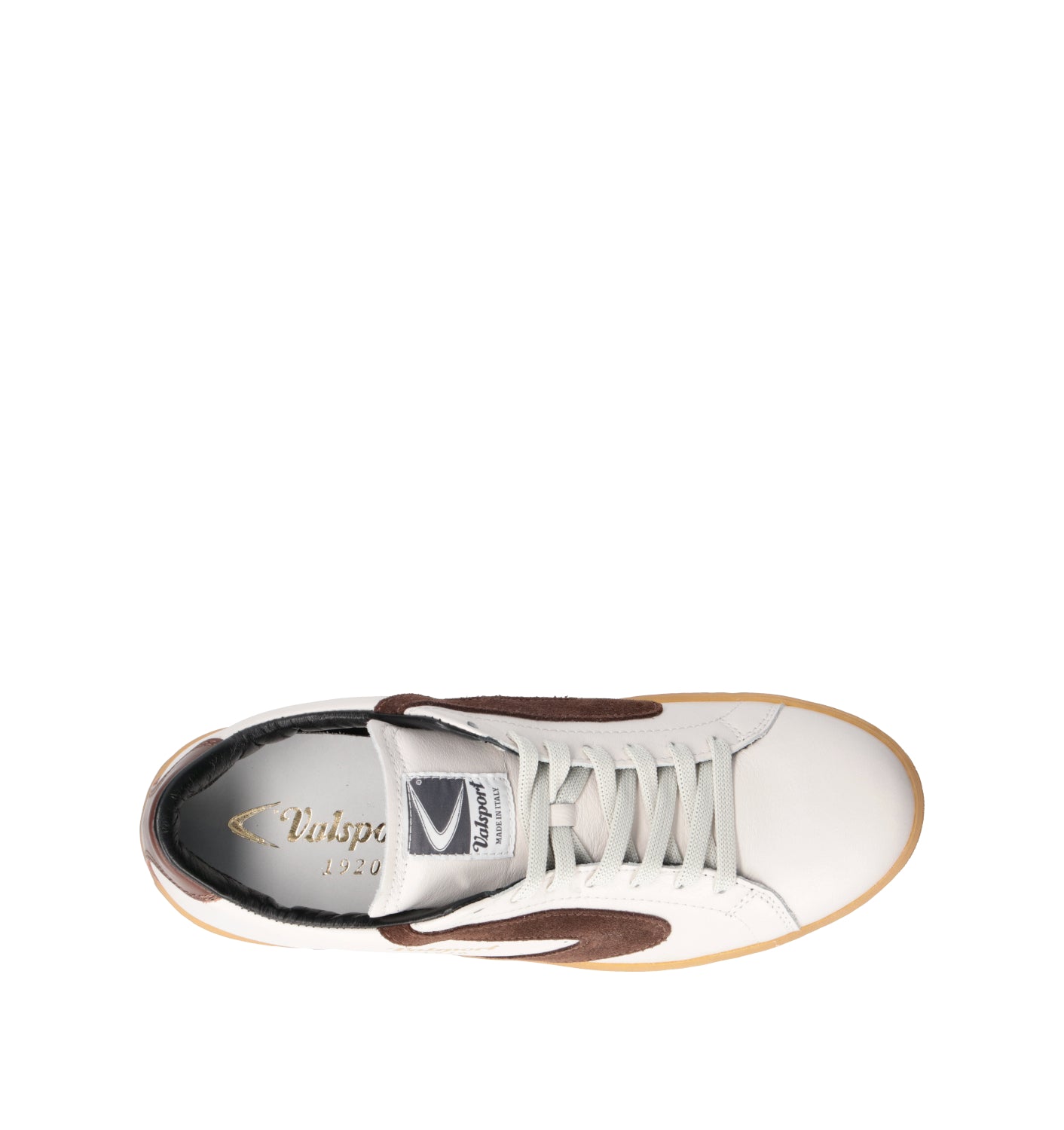 VALSPORT TOURNAMENT Sneaker uomo bianca in pelle