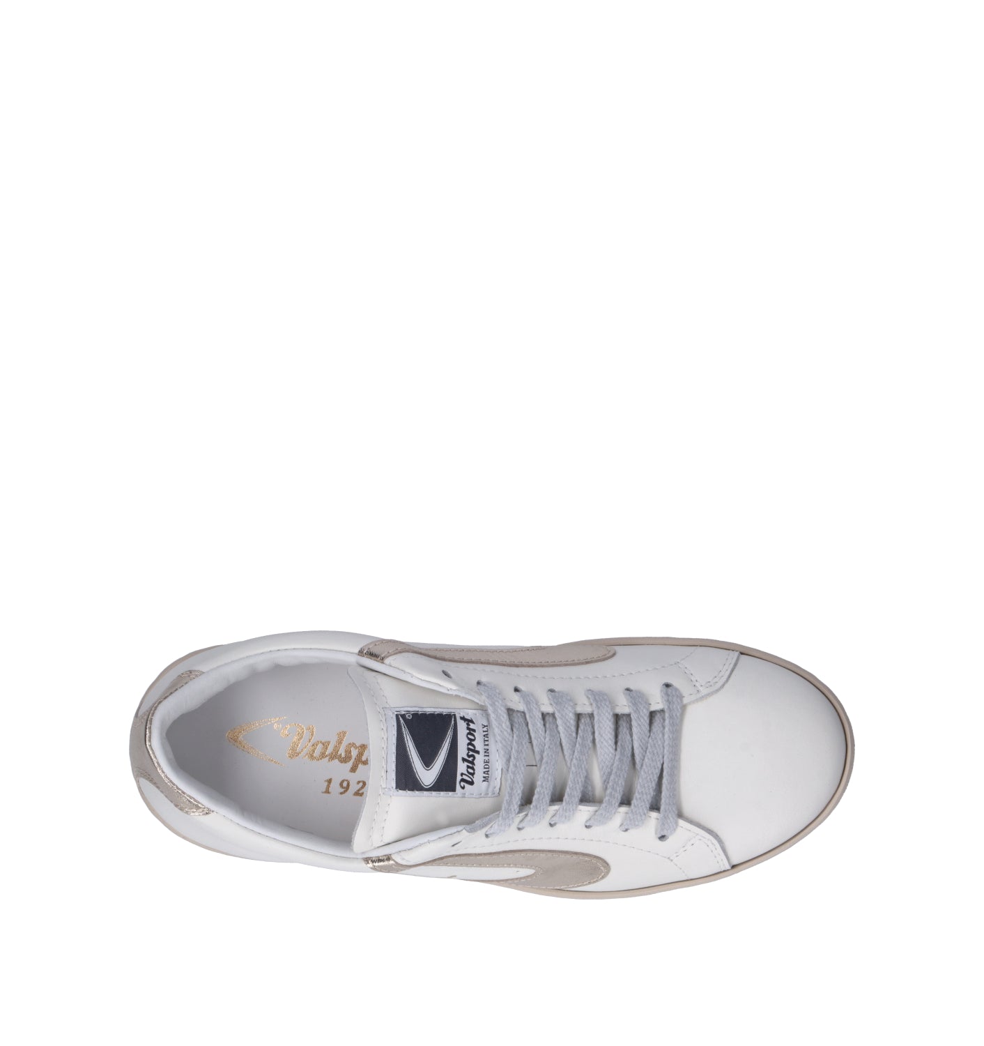 VALSPORT Sneaker donna bianca in pelle