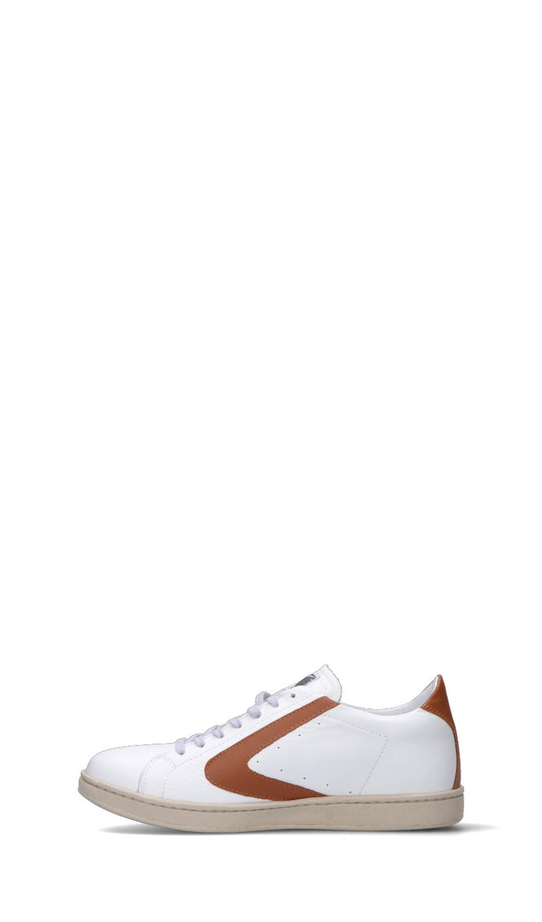 VALSPORT Sneaker uomo bianca/marrone in pelle