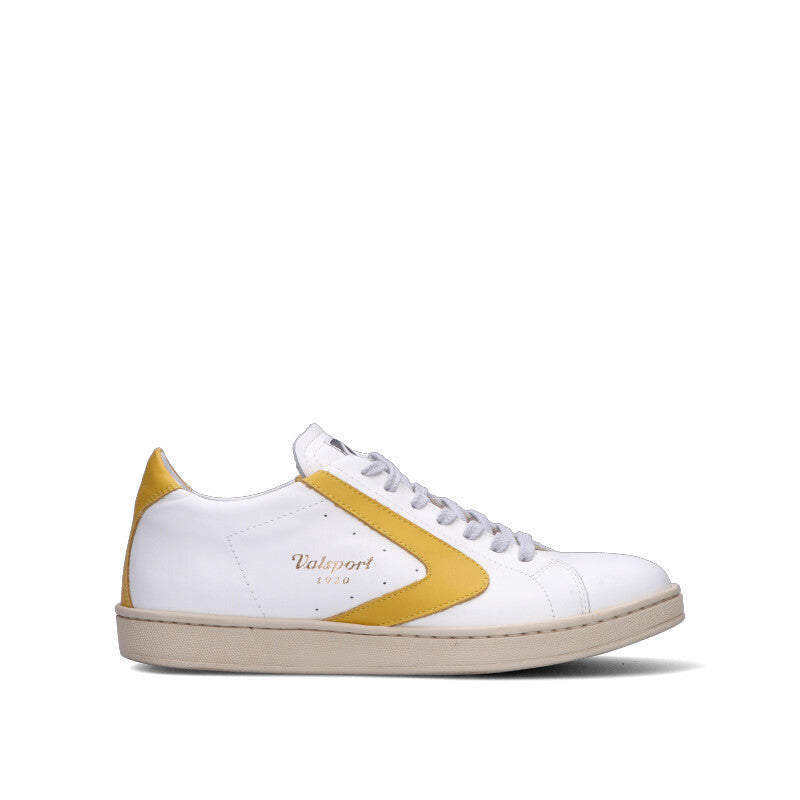 VALSPORT Sneaker donna bianca/gialla