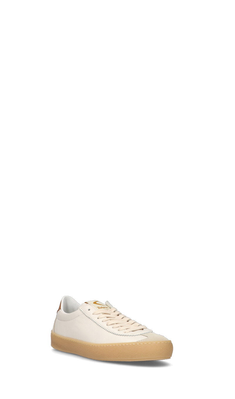 VALSPORT VALLE Sneaker uomo bianca/marrone in pelle