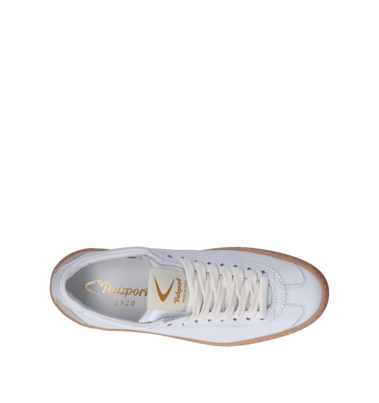 VALSPORT Sneaker uomo bianca in pelle