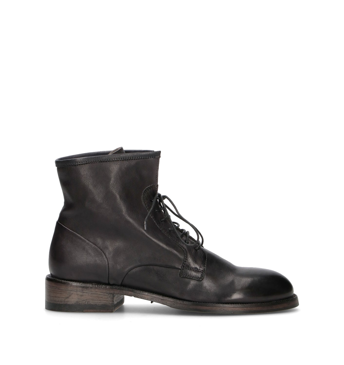 HUNDRED 100 Polacco donna antracite in pelle