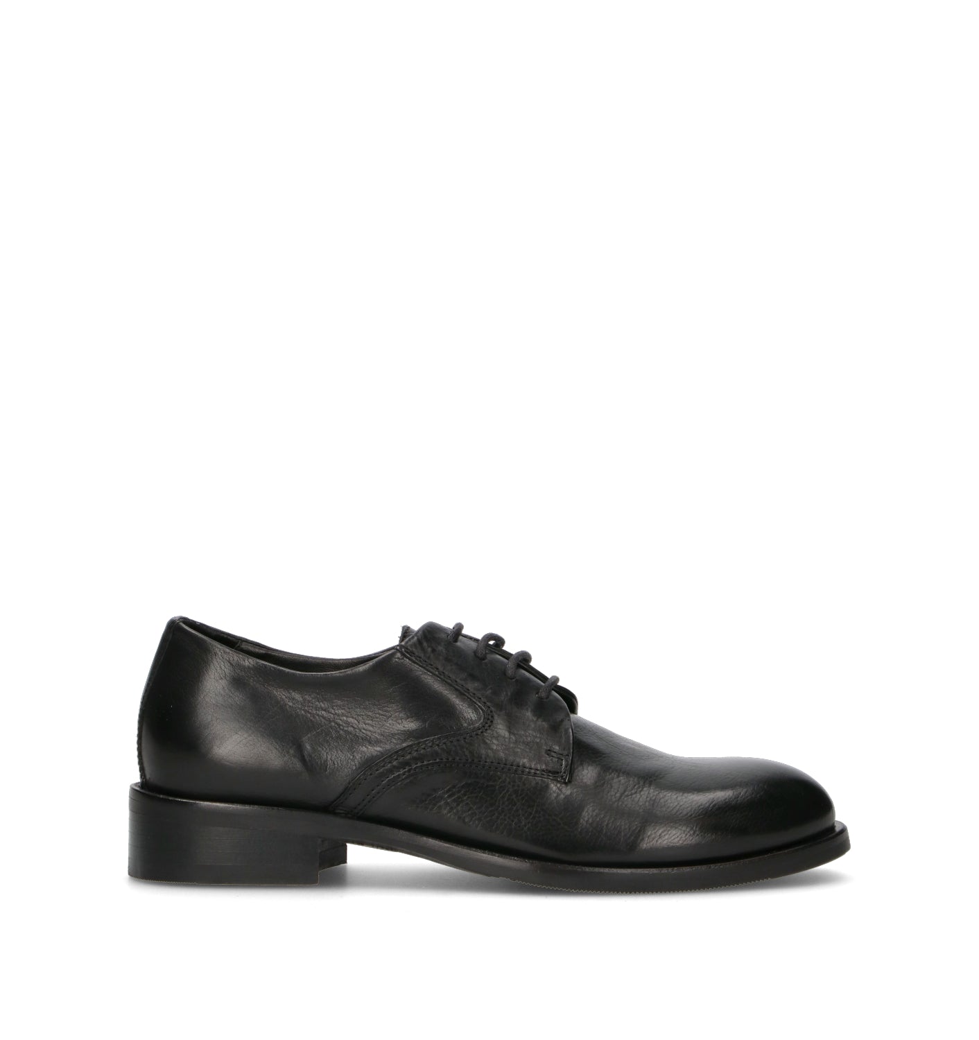 HUNDRED 100 Stringata donna nera in pelle