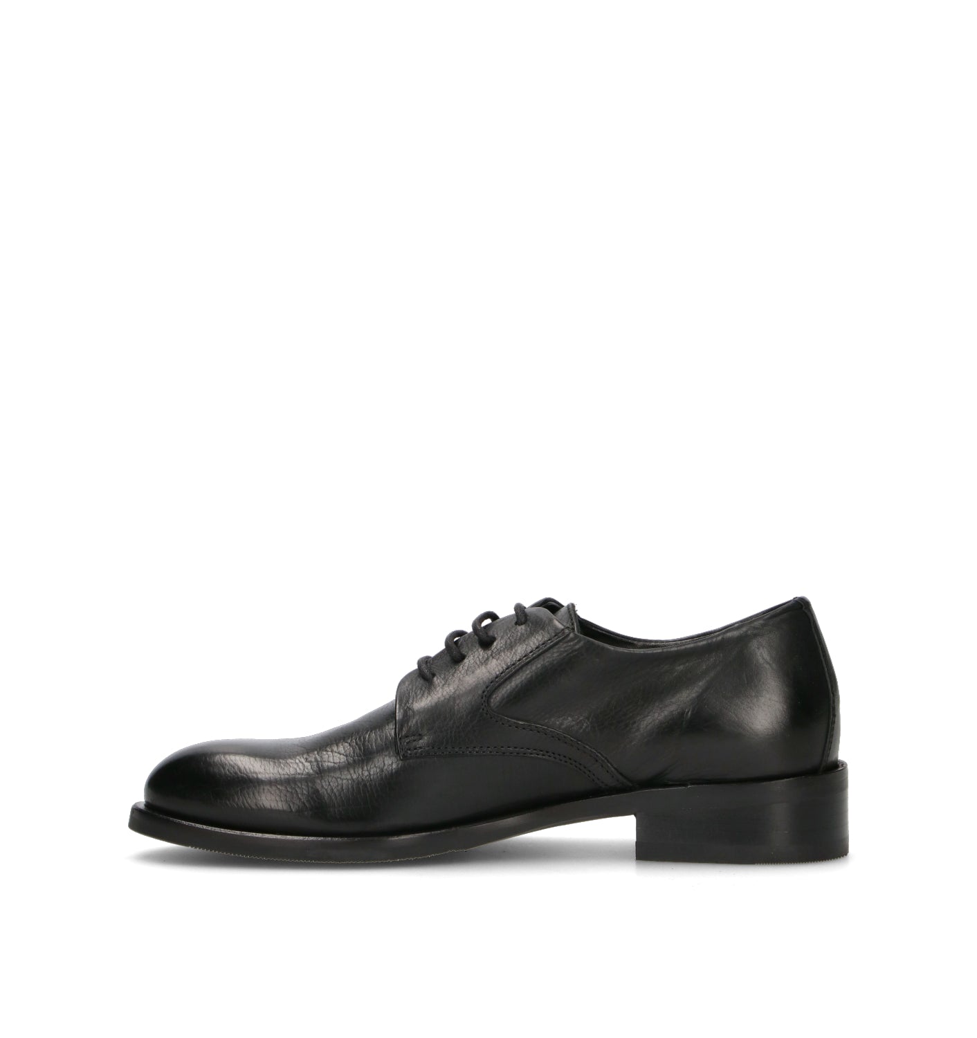 HUNDRED 100 Stringata donna nera in pelle