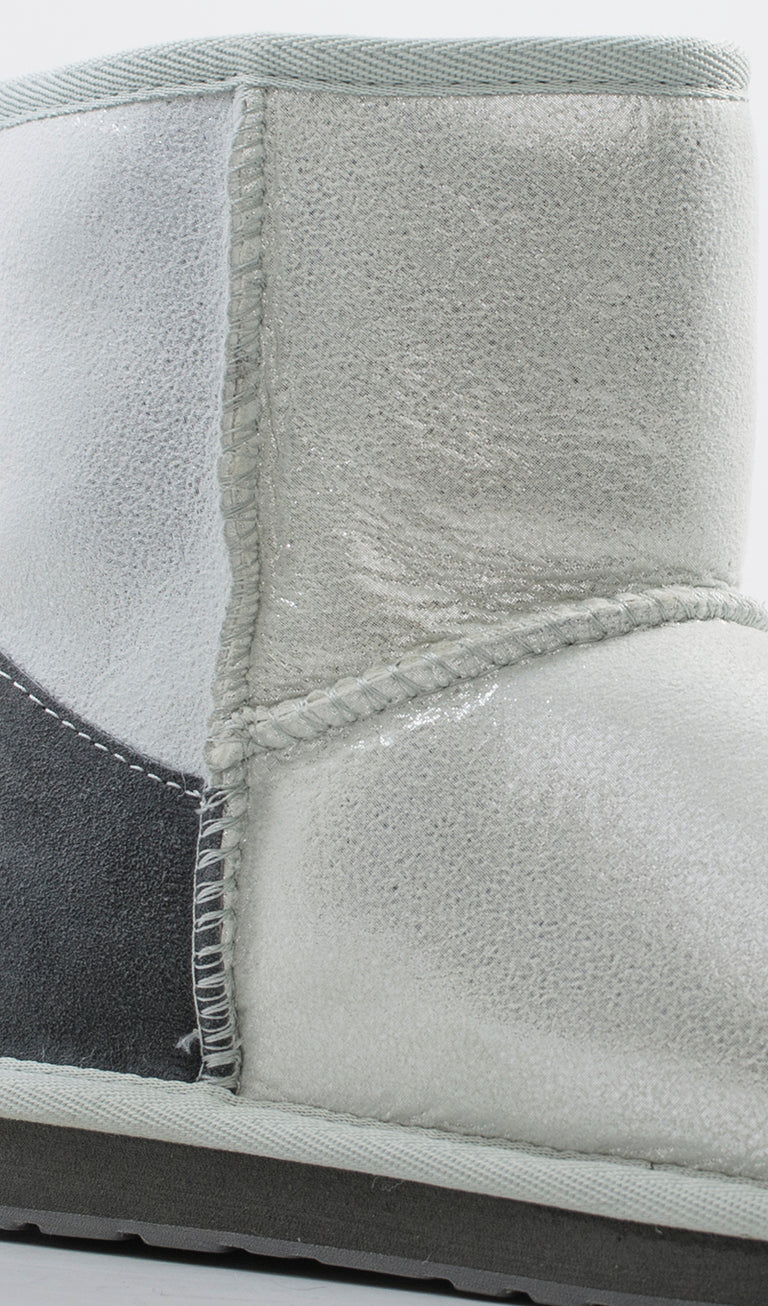 EMU STINGER METALLIC MINI Stivaletto donna blu in pelle