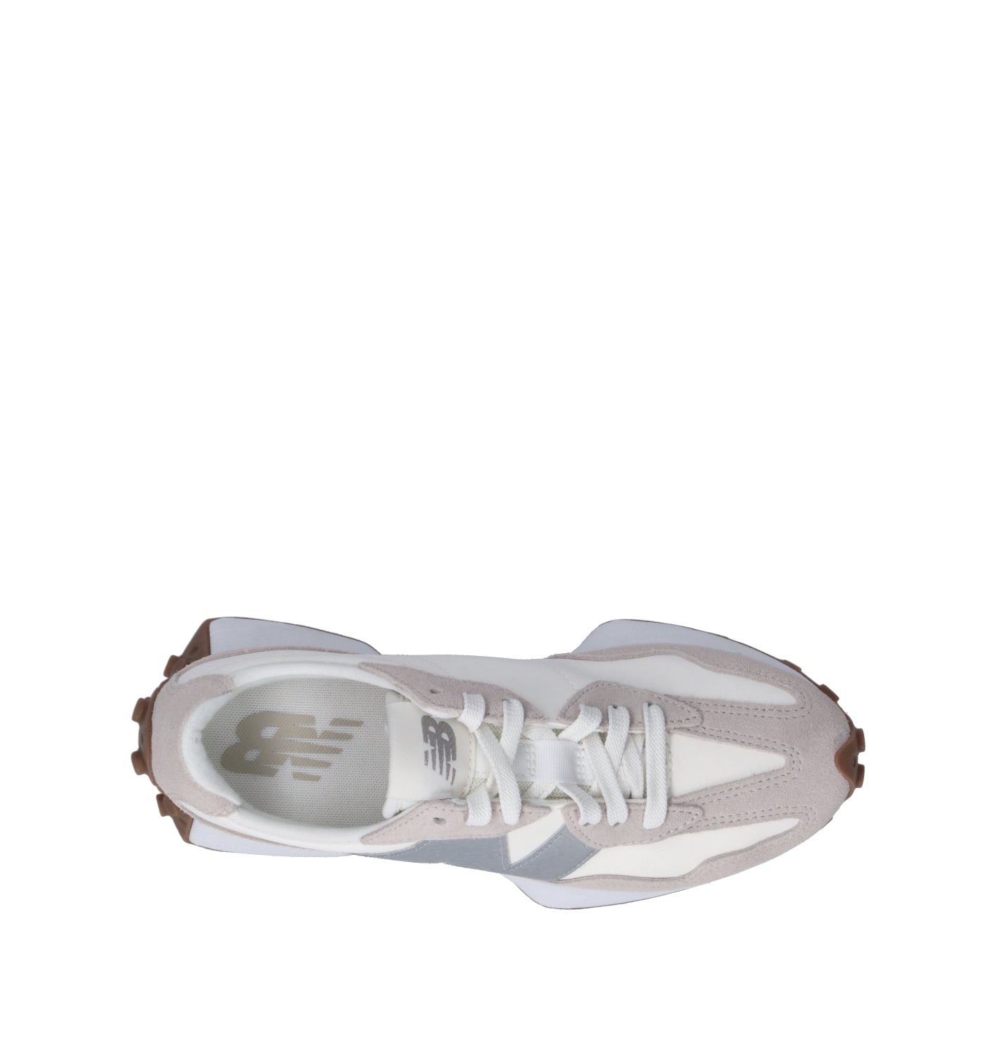 NEW BALANCE Sneaker donna bianca/argento