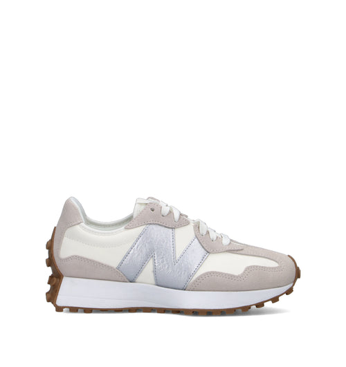 NEW BALANCE Sneaker donna bianca/argento