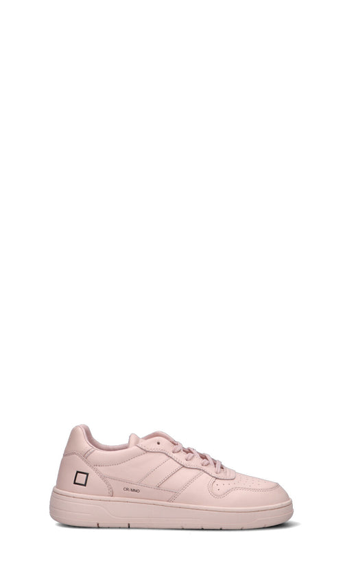 D.A.T.E. Sneaker donna rosa in pelle