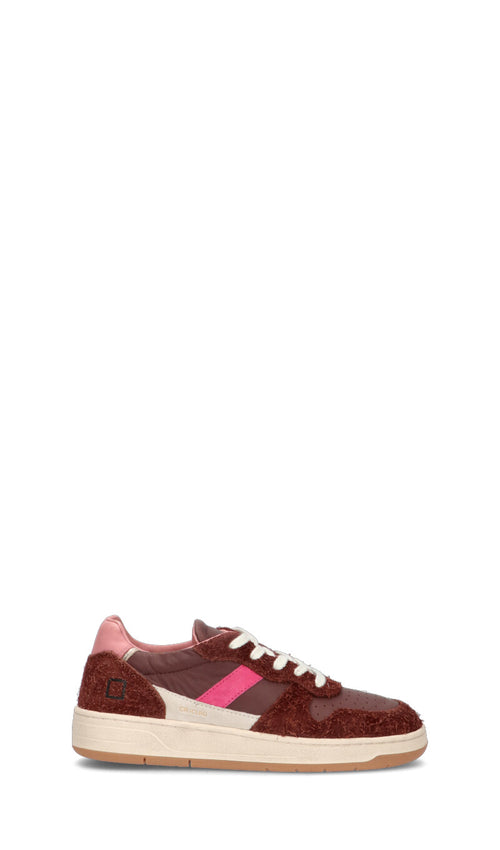D.A.T.E. - COURT 2.0 Sneaker donna cioccolato in suede